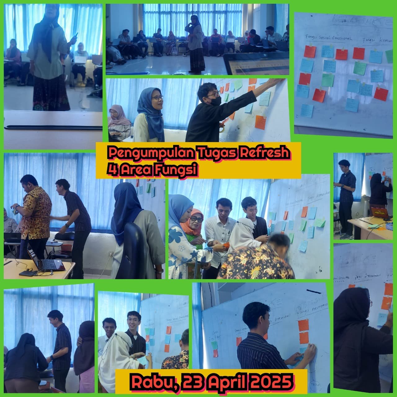 Kerja Kelompok Peserta Pelatihan Peningkatan Kometensi Pendidik SDLB_P4 Jaktim